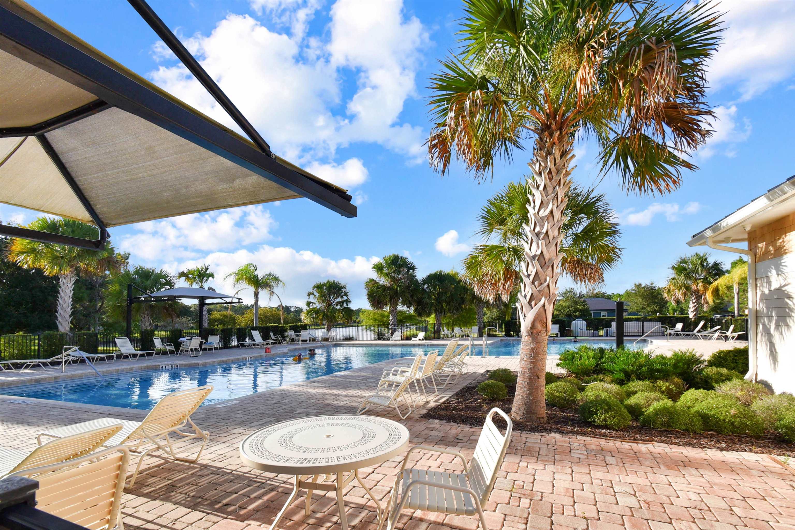 362 South Hamilton Springs Road St. Augustine, FL 32084 - Photo 28 of 37 a view of a swimming pool with a patio