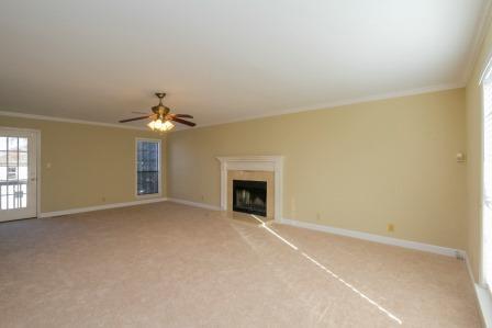 119 La View Road Hendersonville, TN 37075 - Photo 8 of 20 Large great room with wood burning fireplace. It also has brand new carpet.