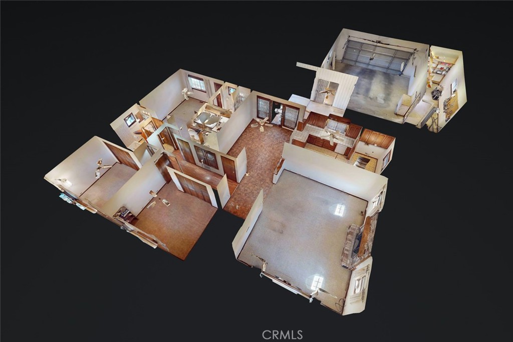 510 Indiana Street Gridley, CA 95948 - Photo 44 of 45 an aerial view of a fireplace with table and chairs in it