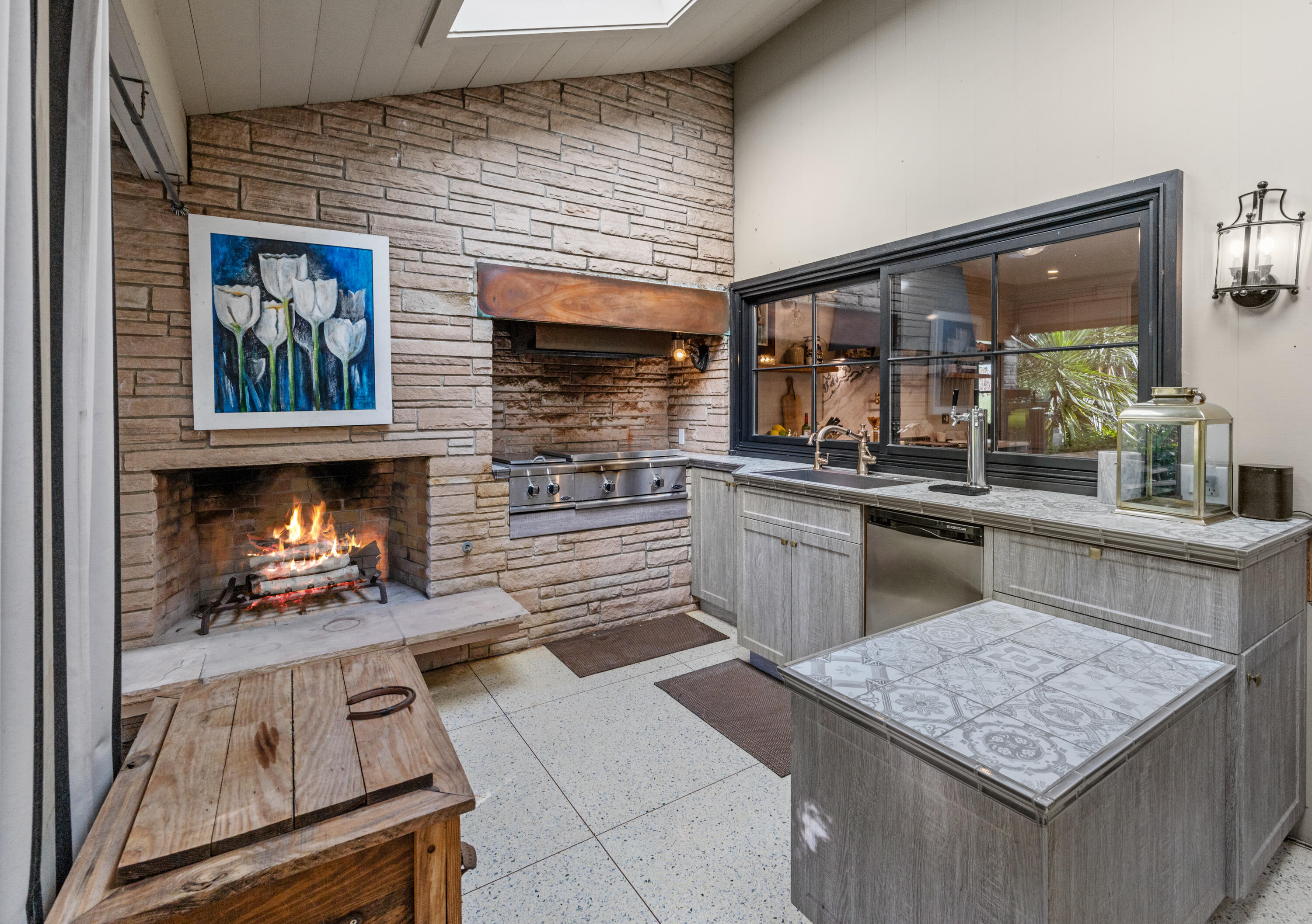 785 Carosam Road Santa Barbara, CA 93110 - Photo 20 of 46 a kitchen with a stove and a sink