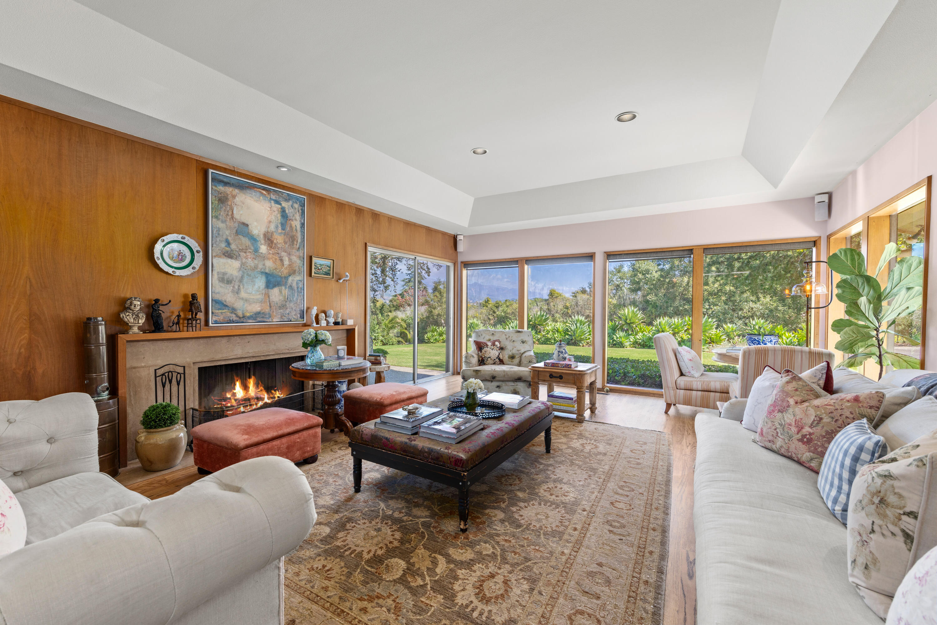 785 Carosam Road Santa Barbara, CA 93110 - Photo 4 of 46 a living room with furniture and a large window