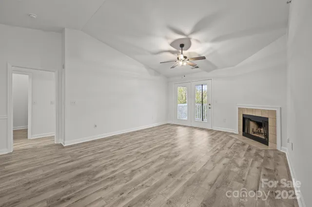 wooden floor in an empty room