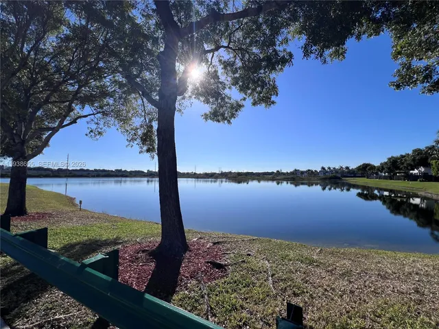 a view of a lake with a lake