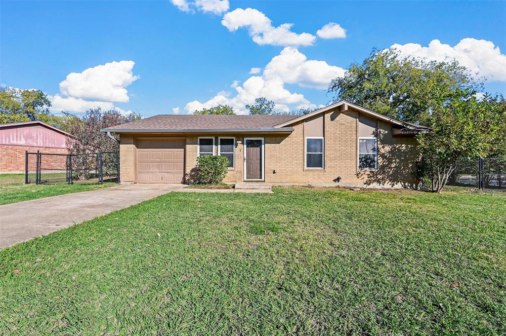 402 Phillips Court Mansfield, TX 76063 - Photo 1 of 1 a view of a house with yard and a garden