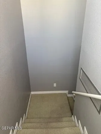 a view of closet area