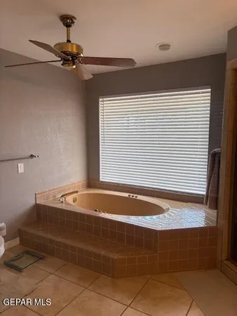 a bathroom with a shower and a sink