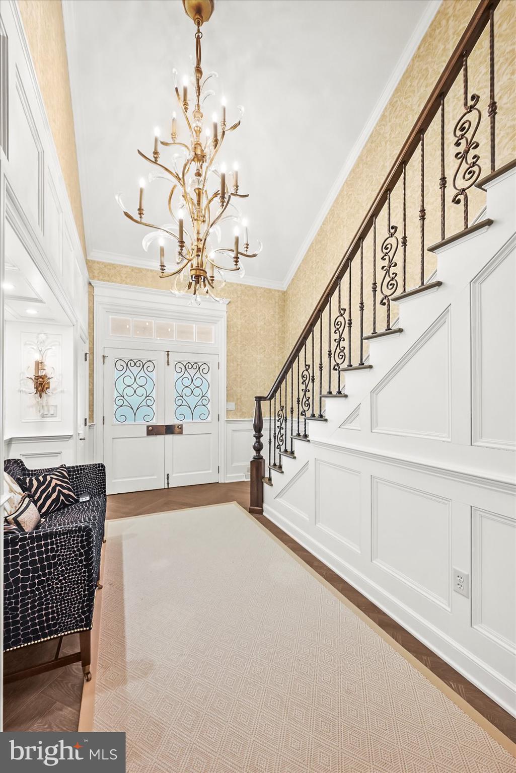 6759 Moulstown Road Hanover, PA 17331 - Photo 15 of 111 a view of entryway and hall with a chandelier