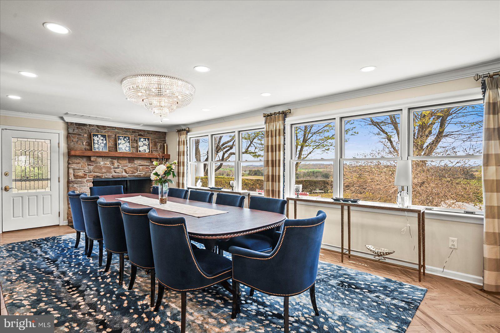 6759 Moulstown Road Hanover, PA 17331 - Photo 53 of 111 a view of a dining room with furniture window and outside view