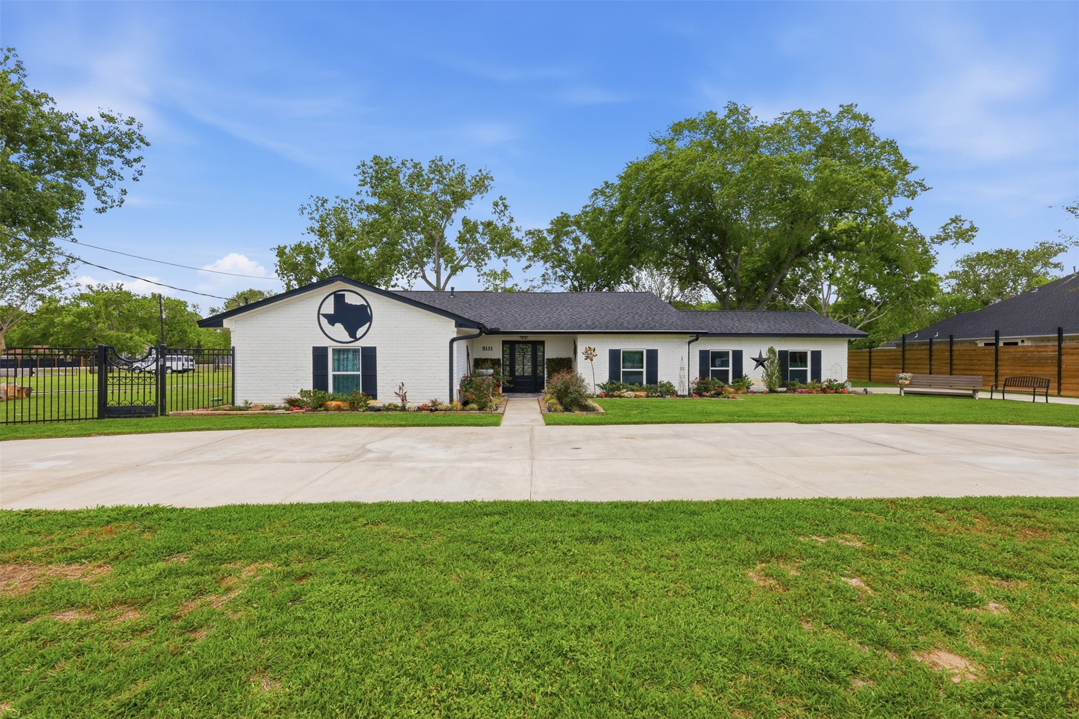 5111 Brookside Road Pearland, TX 77581 - Photo 41 of 42 Beautifully renovated gated one acre property in Brookside Village offering privacy, flexibility, and exceptional outdoor living just minutes from Pearland.