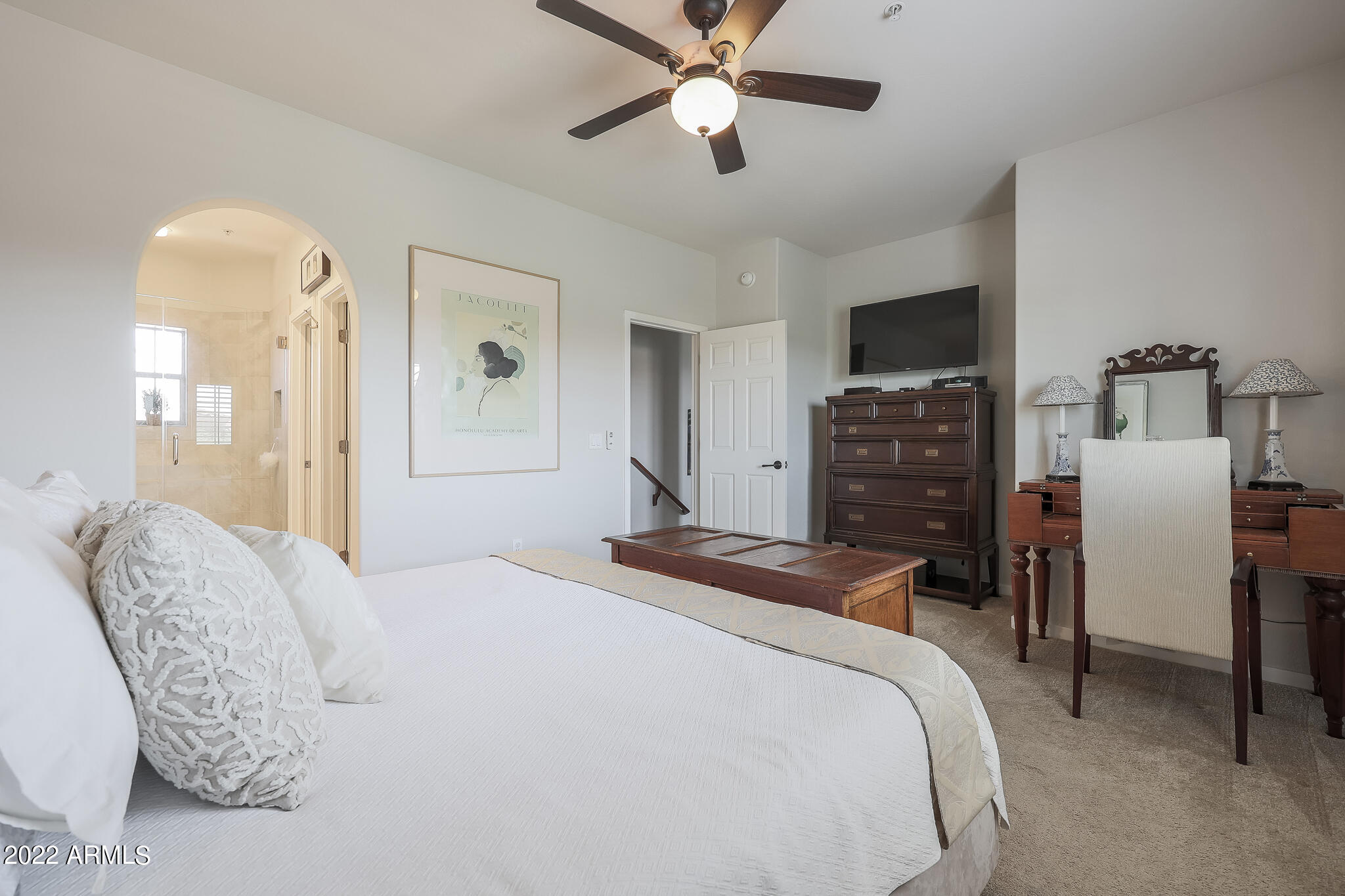 3935 East Rough Rider Road, Unit 1111 Phoenix, AZ 85050 - Photo 11 of 35 Main bedroom
