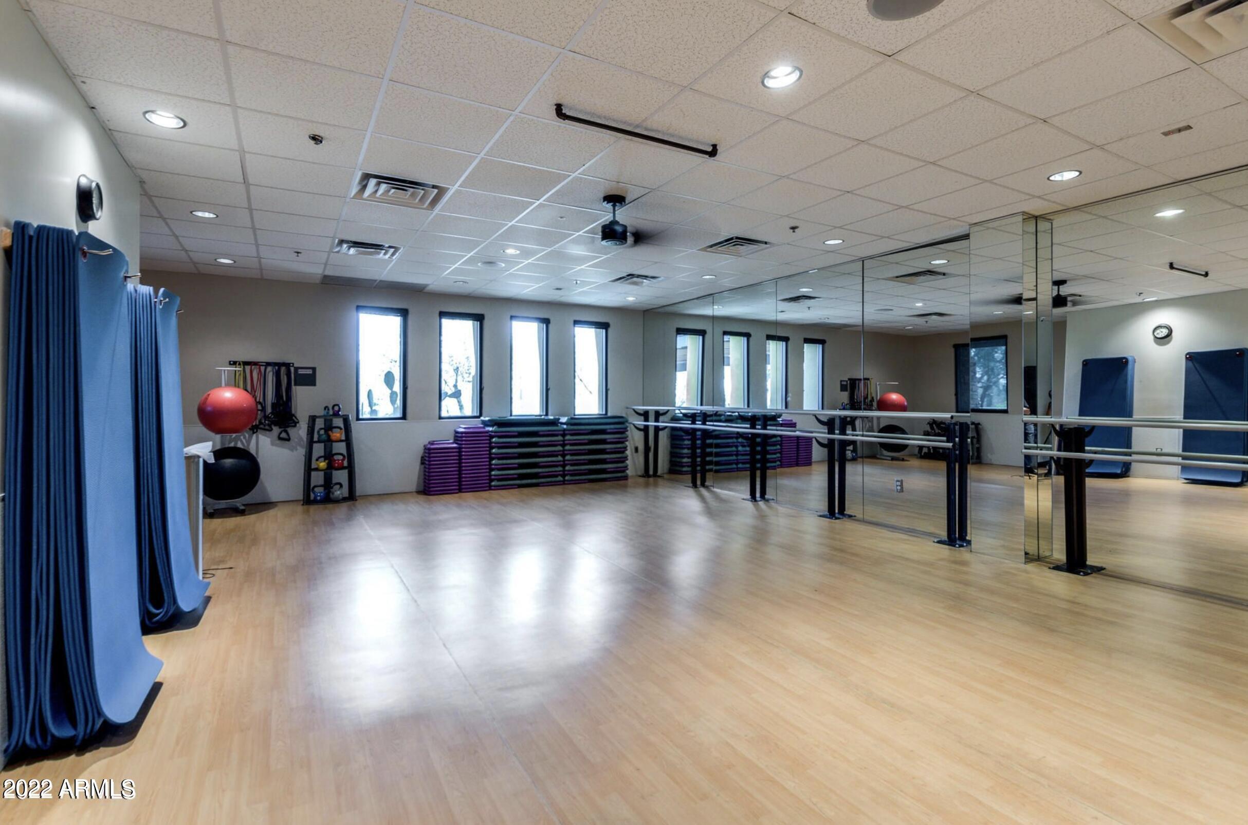 3935 East Rough Rider Road, Unit 1111 Phoenix, AZ 85050 - Photo 26 of 35 Aviano Yoga/Dance studio