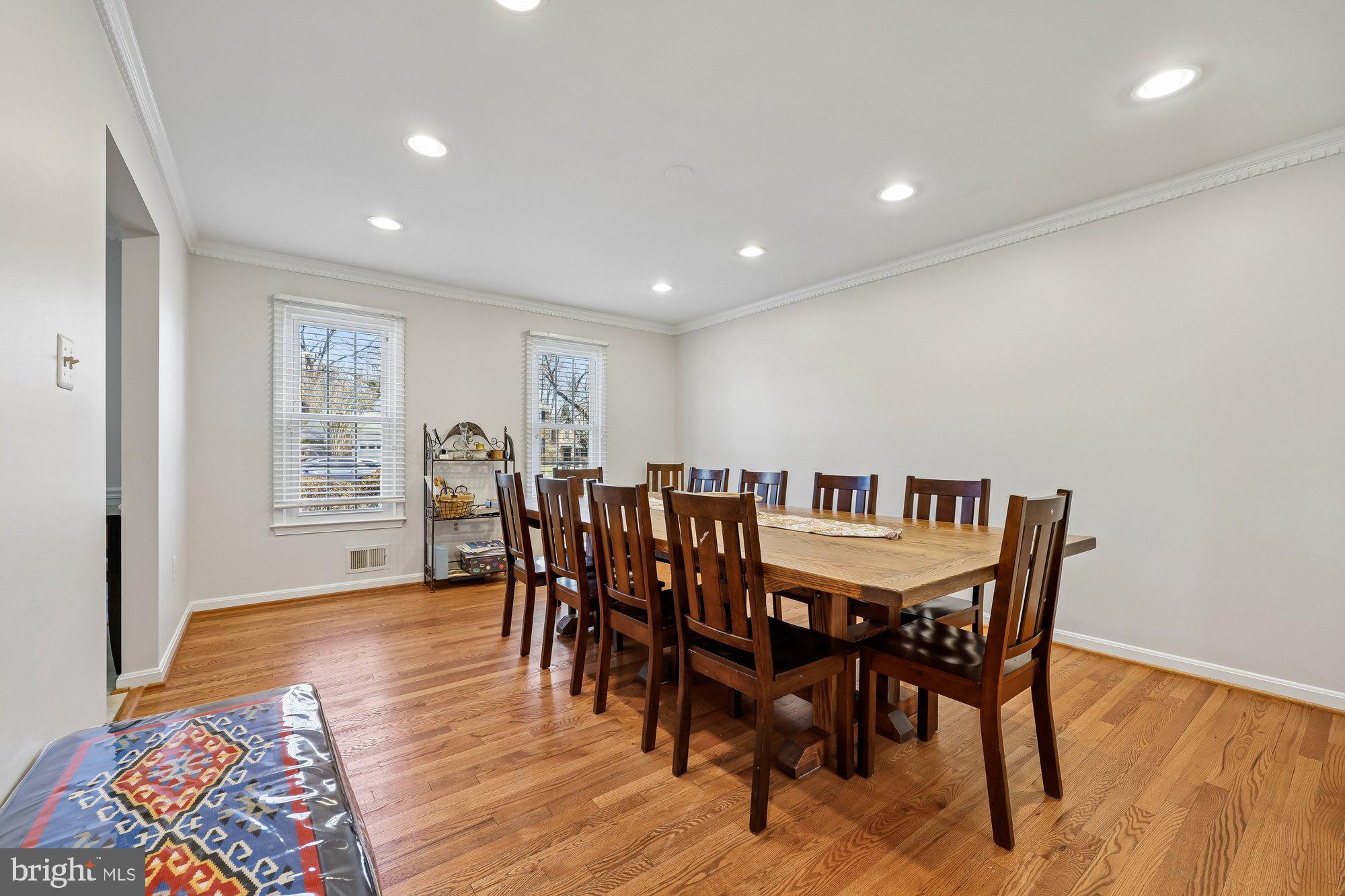 18 Kaywood Court Silver Spring, MD 20905 - Photo 14 of 71 a view of a dining room with furniture and wooden floor