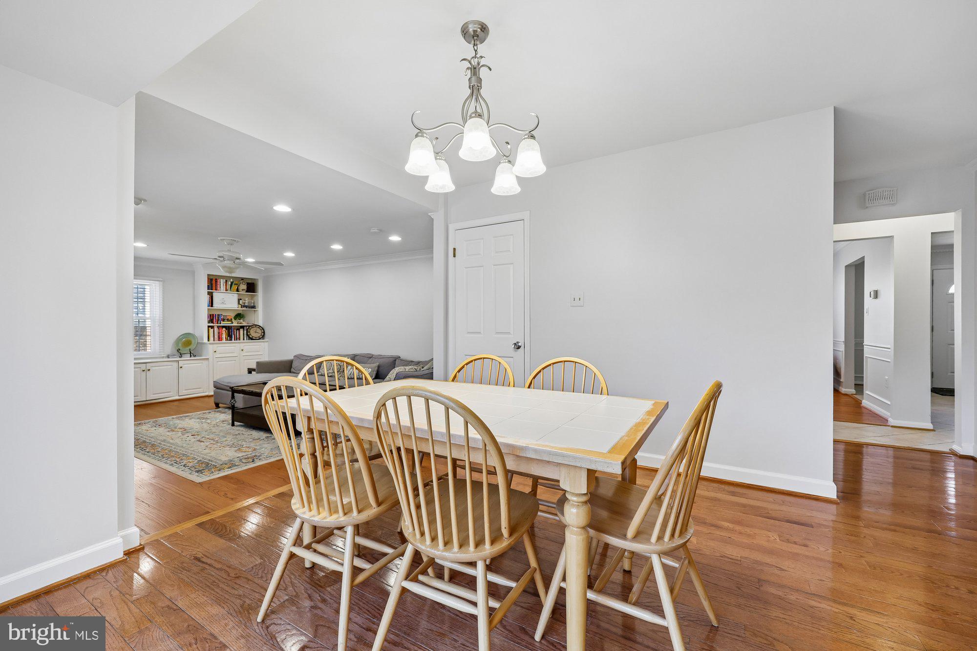 18 Kaywood Court Silver Spring, MD 20905 - Photo 24 of 71 a view of a dining room with furniture and wooden floor