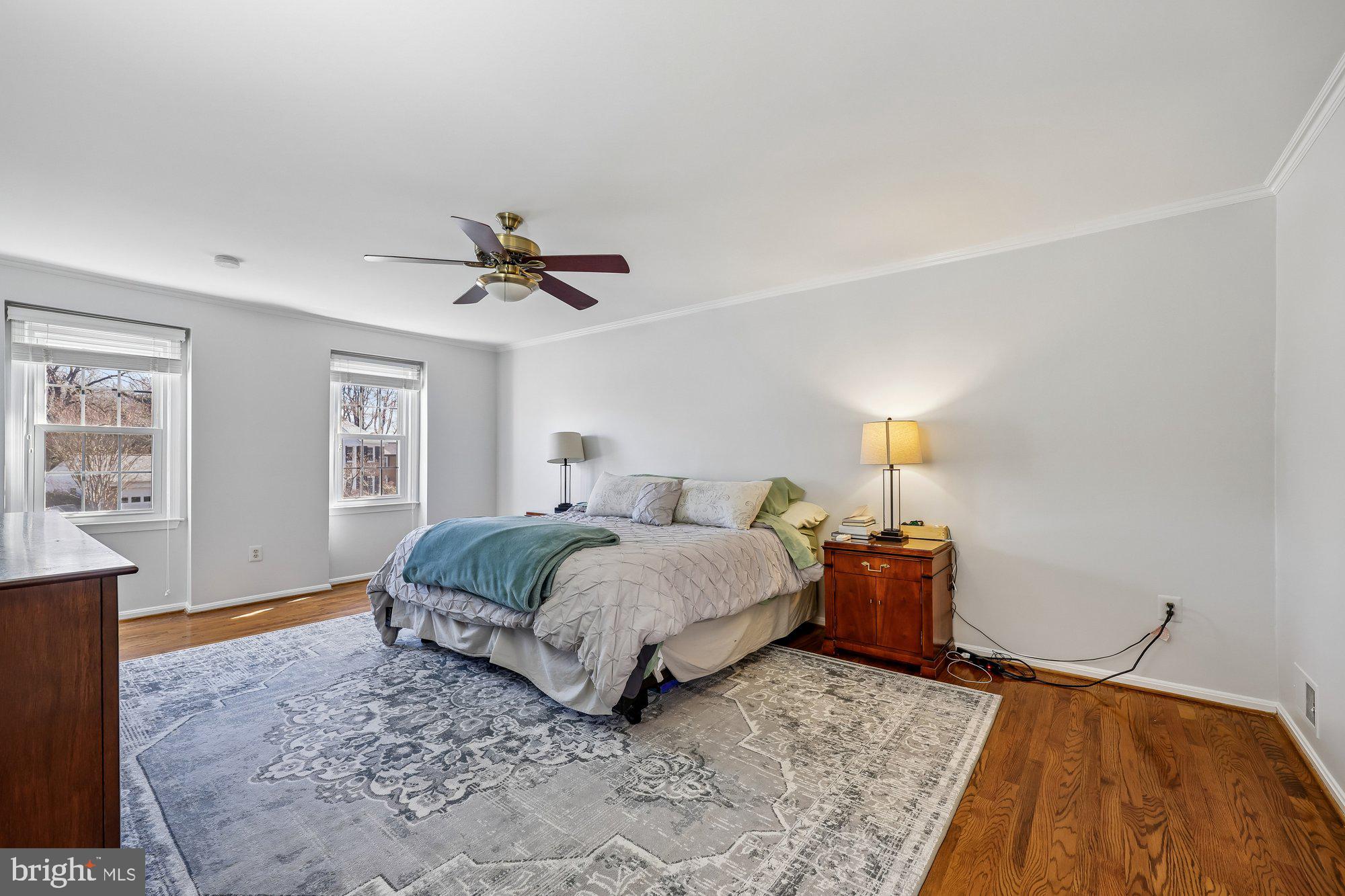18 Kaywood Court Silver Spring, MD 20905 - Photo 45 of 71 a bedroom with a bed and wooden floor