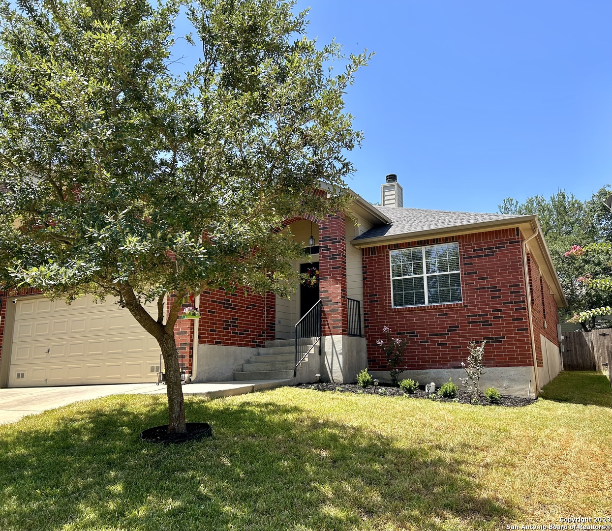 807 Point Sunset San Antonio, TX 78253 - Photo 1 of 1 front view of a house with a yard