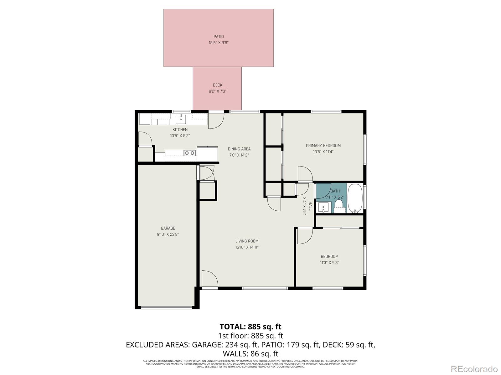 4784 Swadley Street Wheat Ridge, CO 80033 - Photo 22 of 22 a picture of a floor plan