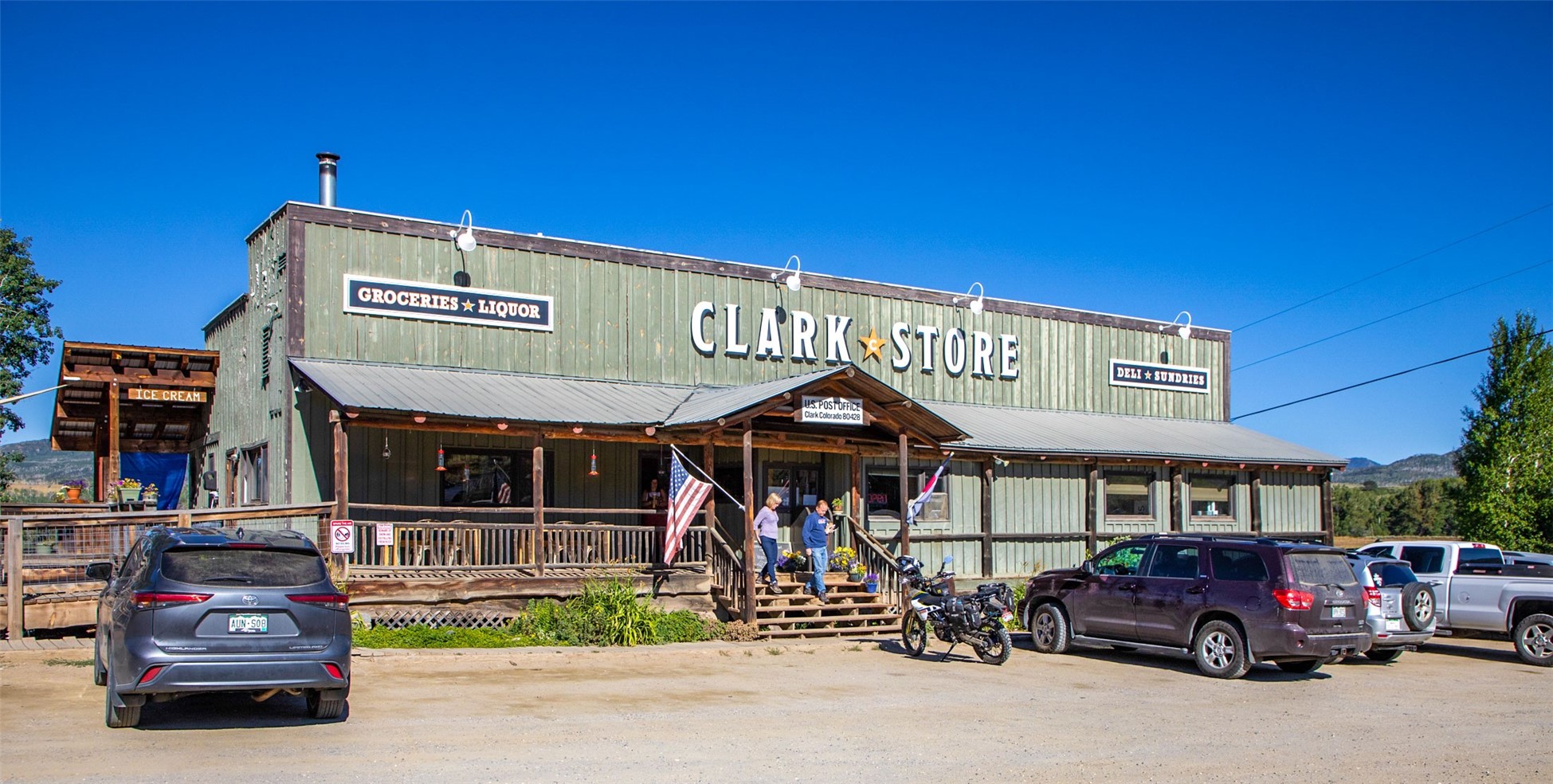 23750 The Quay Clark, CO 80428 - Photo 19 of 26 a car parked in front of a store