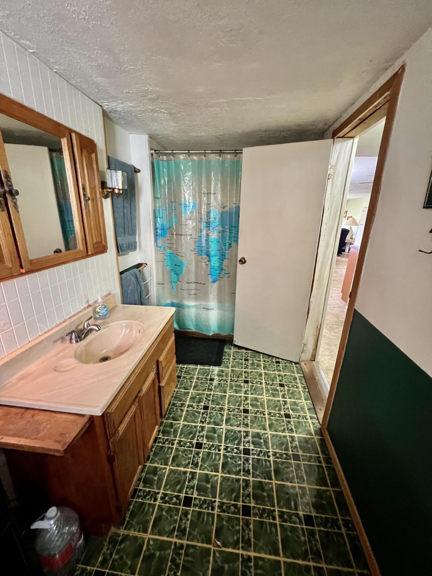 702 Largo Road Key Largo, FL 33037 - Photo 11 of 19 a bathroom with a sink toilet and shower