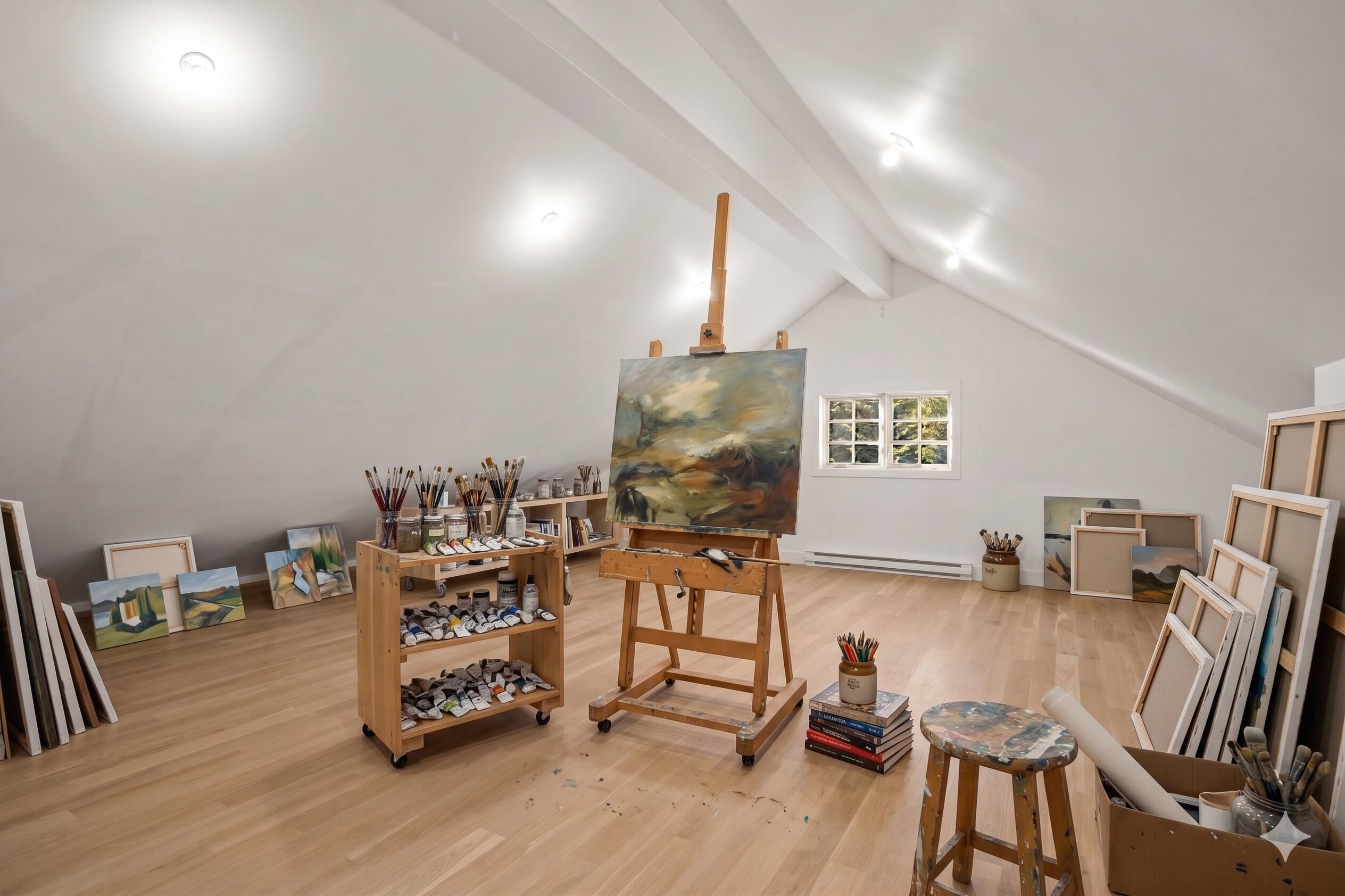 7 Rose Court Sun Valley, ID 83353 - Photo 49 of 49 Virtual Staging of Artist Studio