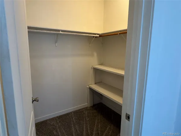 a small space with a sink