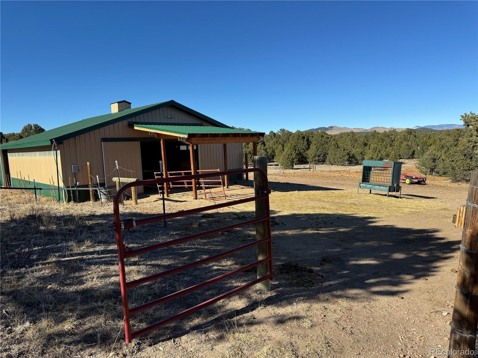 620 Falling Rock Road Cotopaxi, CO 81223 - Photo 27 of 32 a view of a terrace with wooden floor