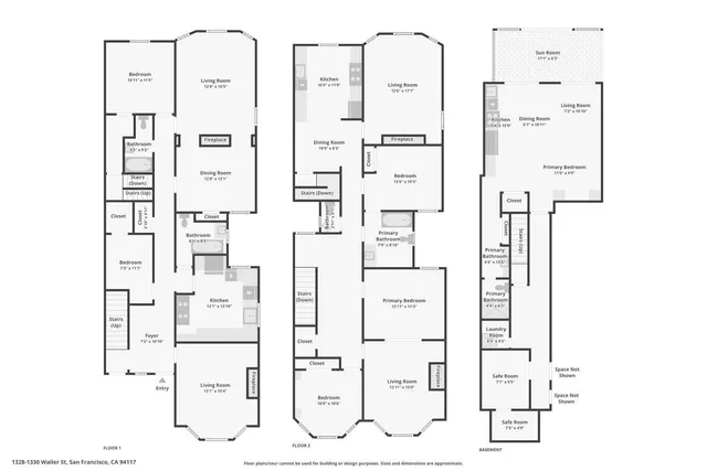 $3,850,000 | 1328-1330 Waller Street, San Francisco, CA 94117