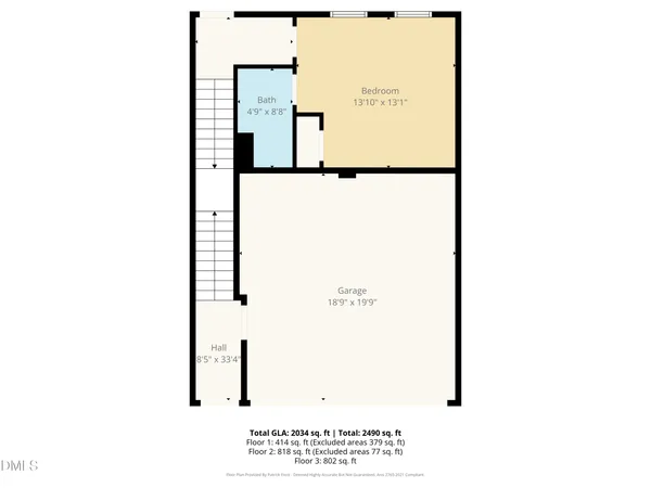 $432,500 | 810 Richmont Grove Lane, Apex, NC 27523