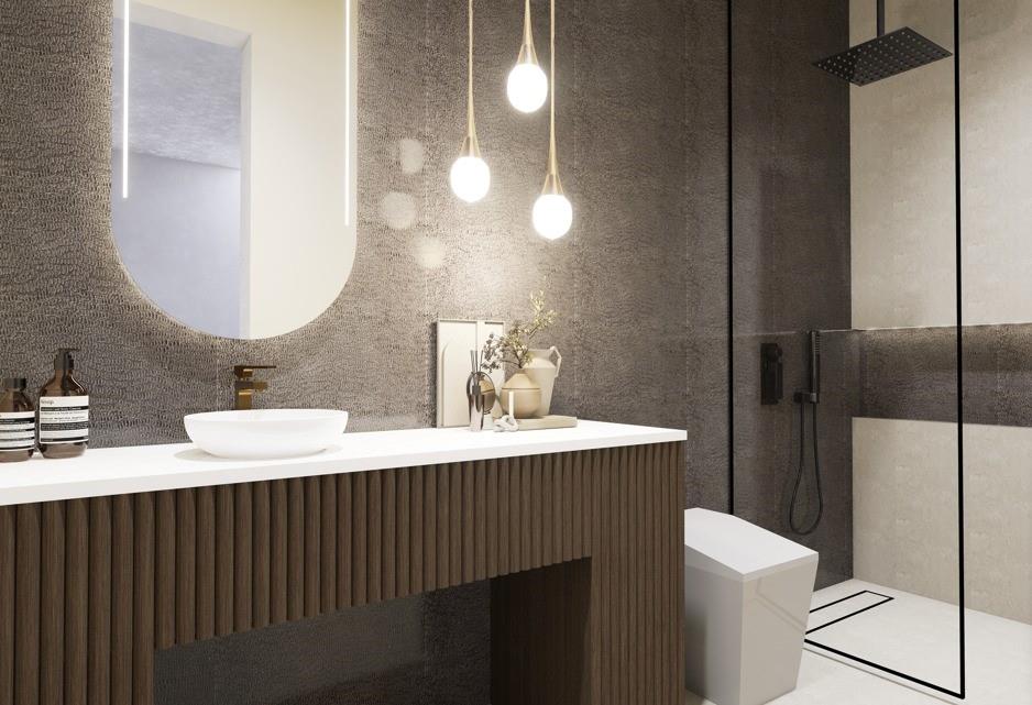 3905 Fieldview Way Wellington, FL 33414 - Photo 23 of 36 a bathroom with a sink vanity and a mirror