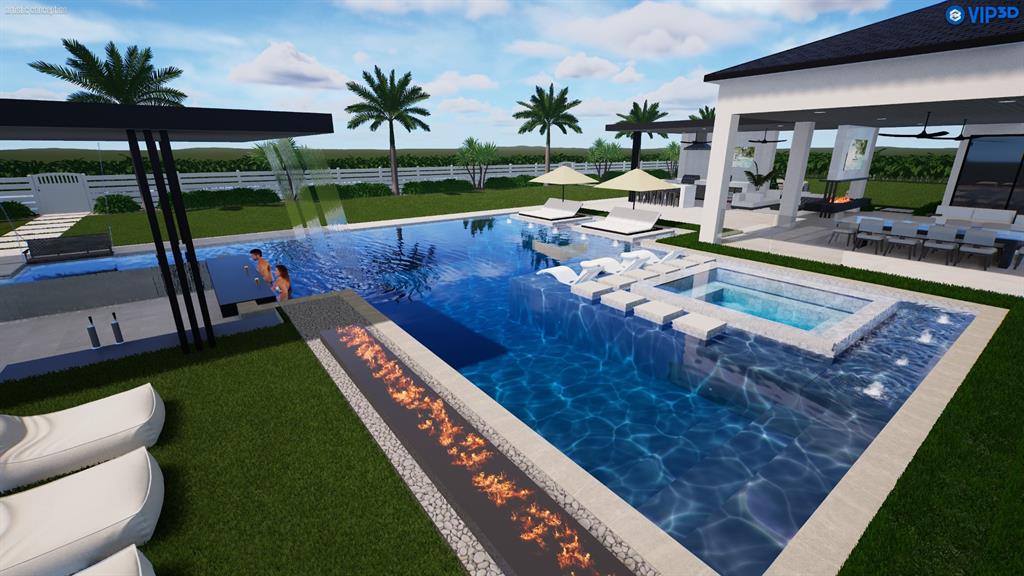 3905 Fieldview Way Wellington, FL 33414 - Photo 34 of 36 a view of an chairs and tables in the patio