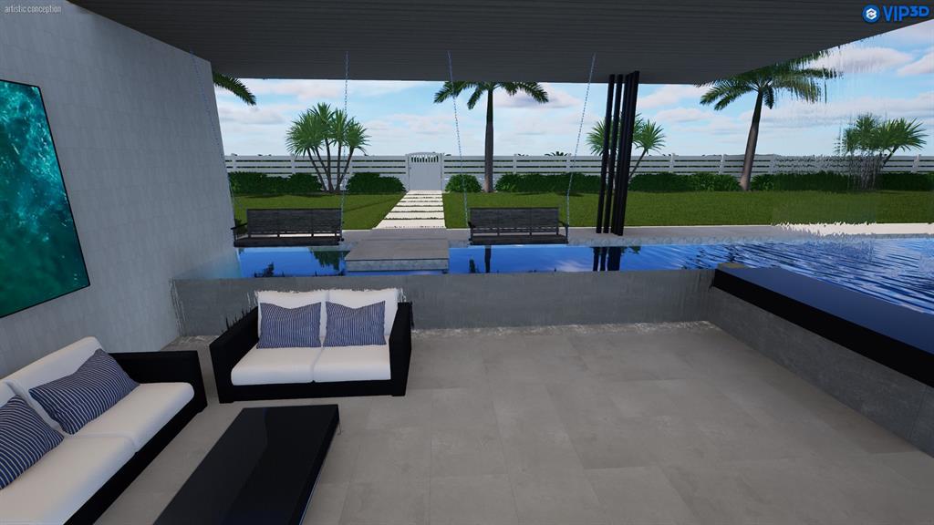 3905 Fieldview Way Wellington, FL 33414 - Photo 35 of 36 swimming pool view with a seating space