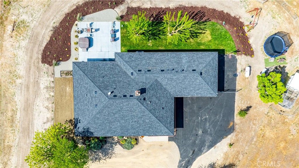 3150 Bluegrass Place Creston, CA 93432 - Photo 54 of 58 an aerial view of a house with a yard