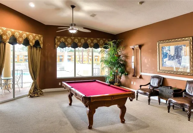 a view of swimming pool from a lake