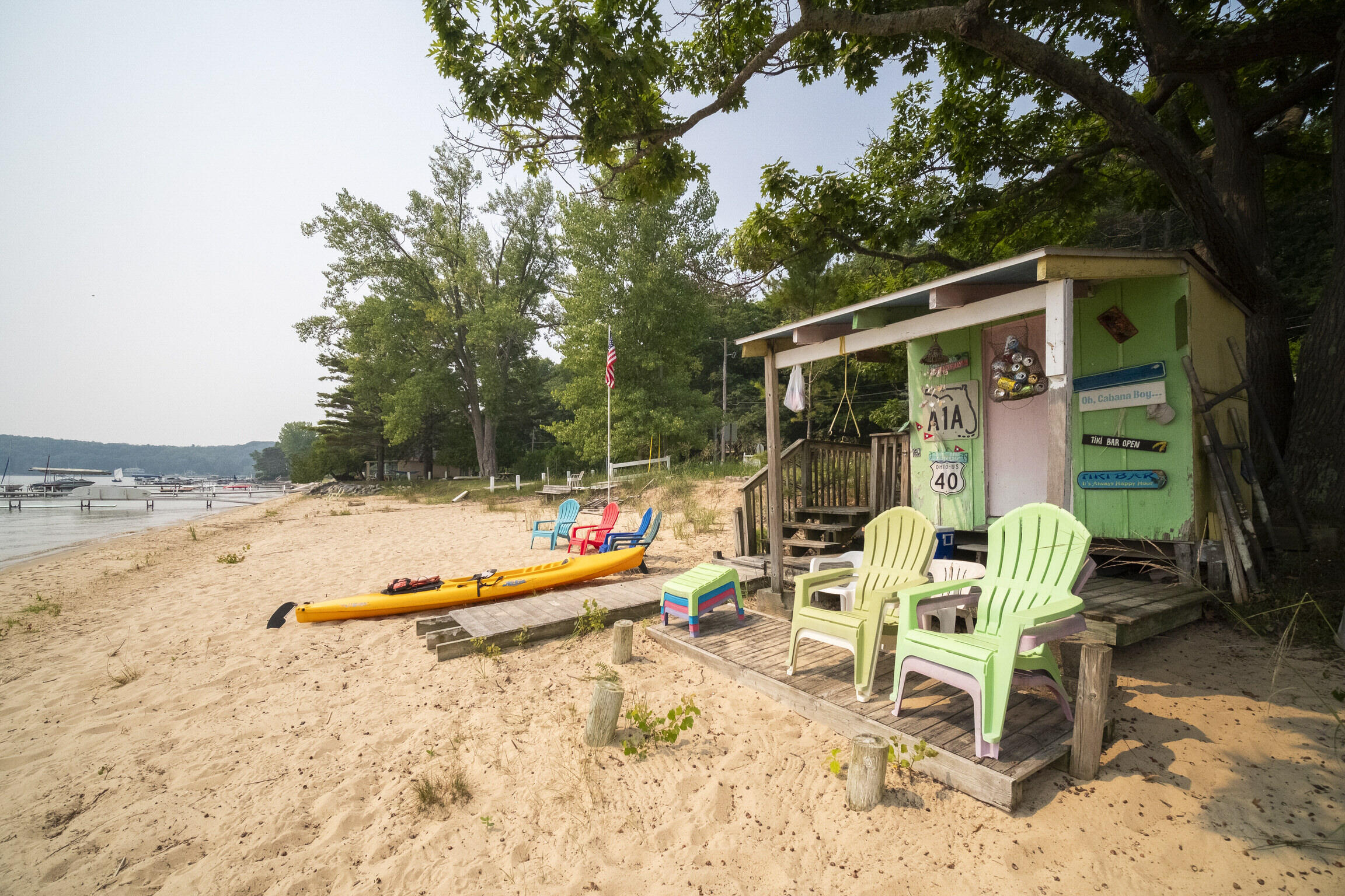 8368 Portage Point Drive Onekama, MI 49675 - Photo 19 of 68 Tiki Hut