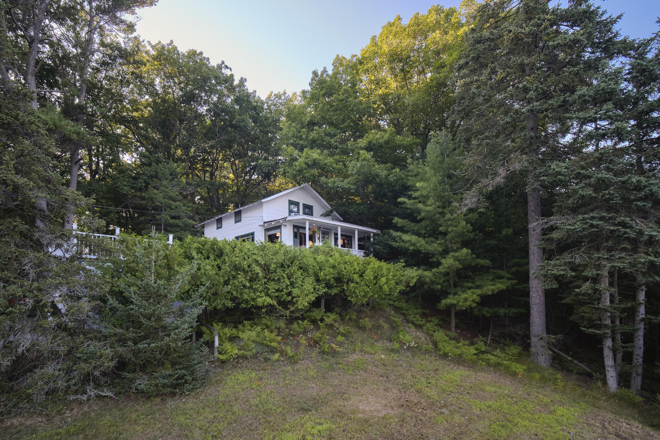 8368 Portage Point Drive Onekama, MI 49675 - Photo 2 of 68 View from Beach