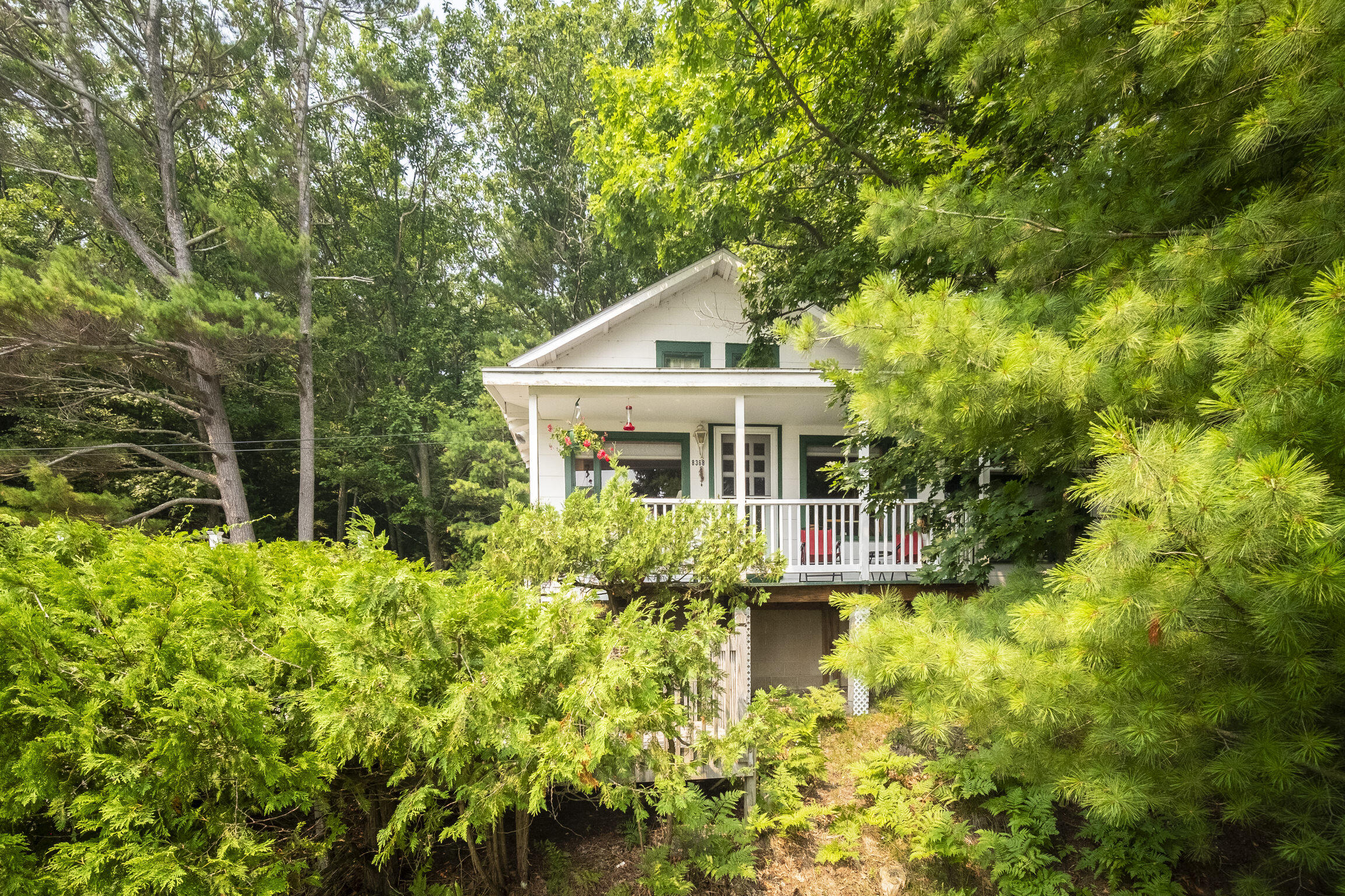 8368 Portage Point Drive Onekama, MI 49675 - Photo 3 of 68 Front of Home