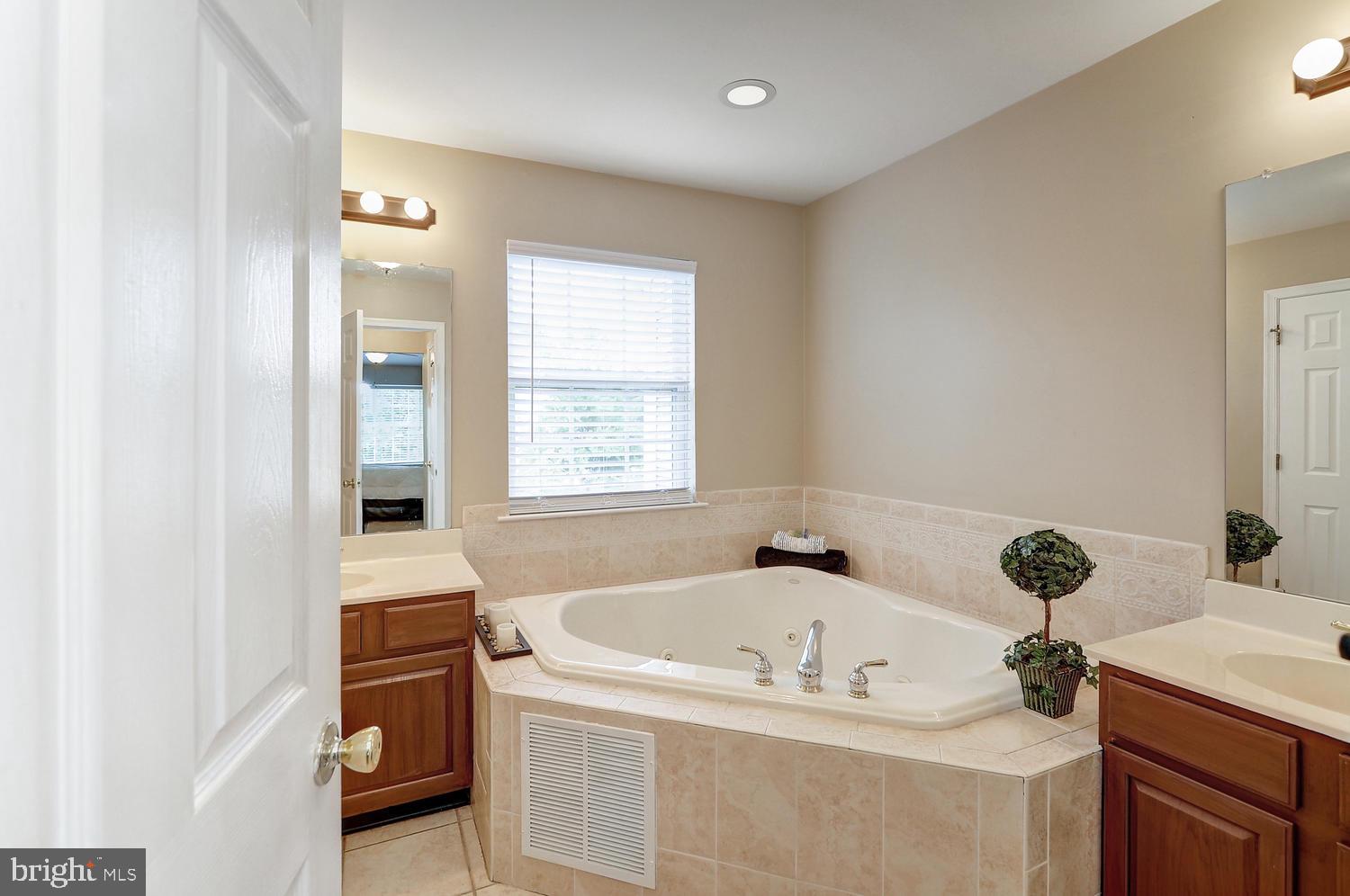 17 Windsor Pond Road Princeton Junction, NJ 08550 - Photo 15 of 20 a bathroom with a tub sink and mirror
