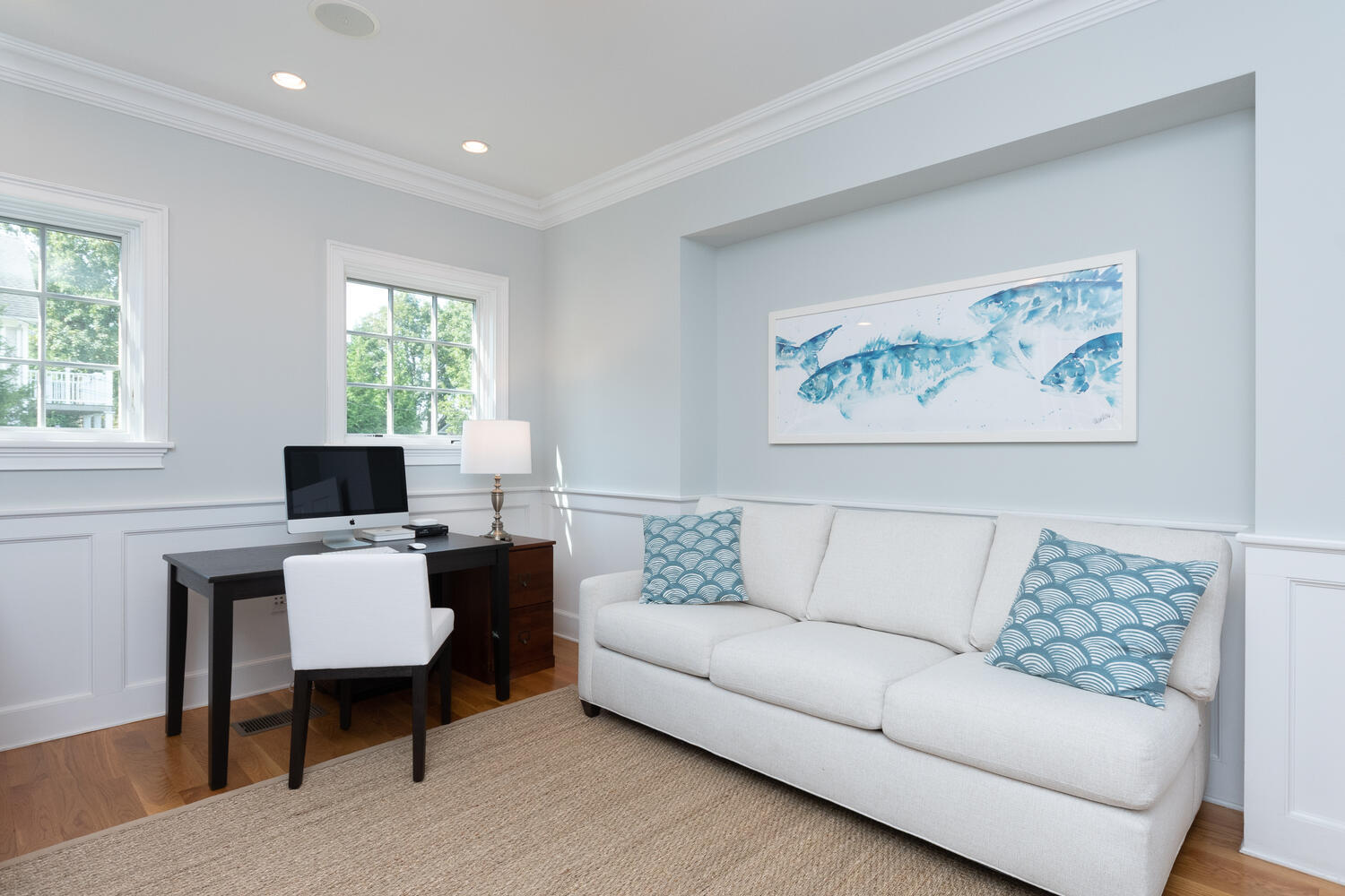 11 Harstrom Place Rowayton, CT 06853 - Photo 12 of 22 a living room with furniture and a large window