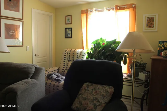 a front view of a house with a window