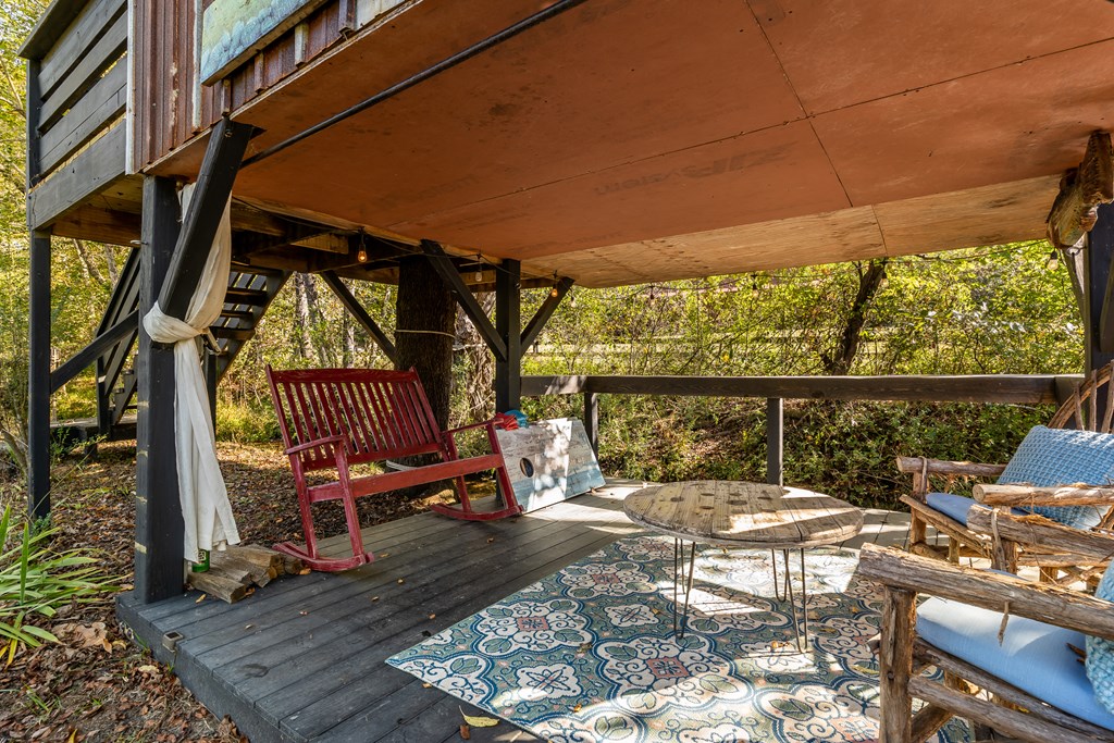 1681 Marrestop Road Murphy, NC 28906 - Photo 45 of 53 a view of chairs and a table in the patio