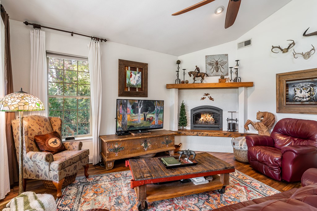 1681 Marrestop Road Murphy, NC 28906 - Photo 6 of 53 a living room with furniture fireplace and a window