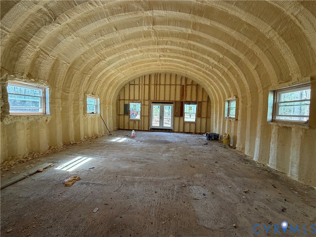 1719 Canterbury Road St. Stephens Church, VA 23148 - Photo 3 of 10 Interior of quonset hut