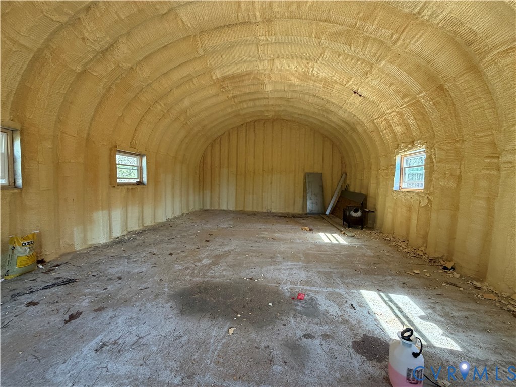 1719 Canterbury Road St. Stephens Church, VA 23148 - Photo 4 of 10 Interior of quonset hut