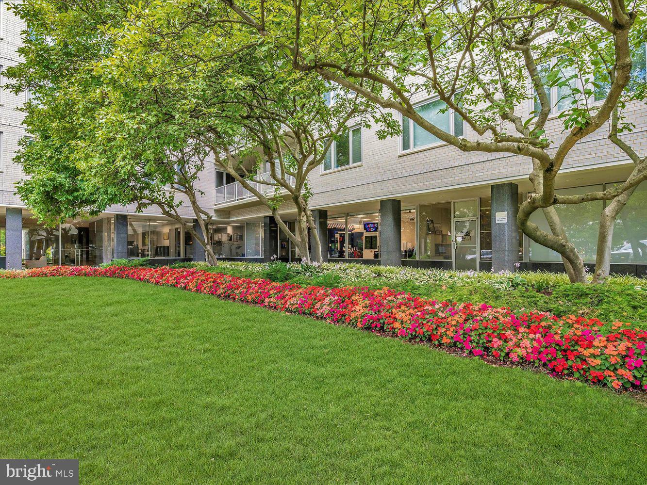 2475 Virginia Avenue Northwest, Unit 917 Washington, DC 20037 - Photo 15 of 21 a front view of house with yard and green space
