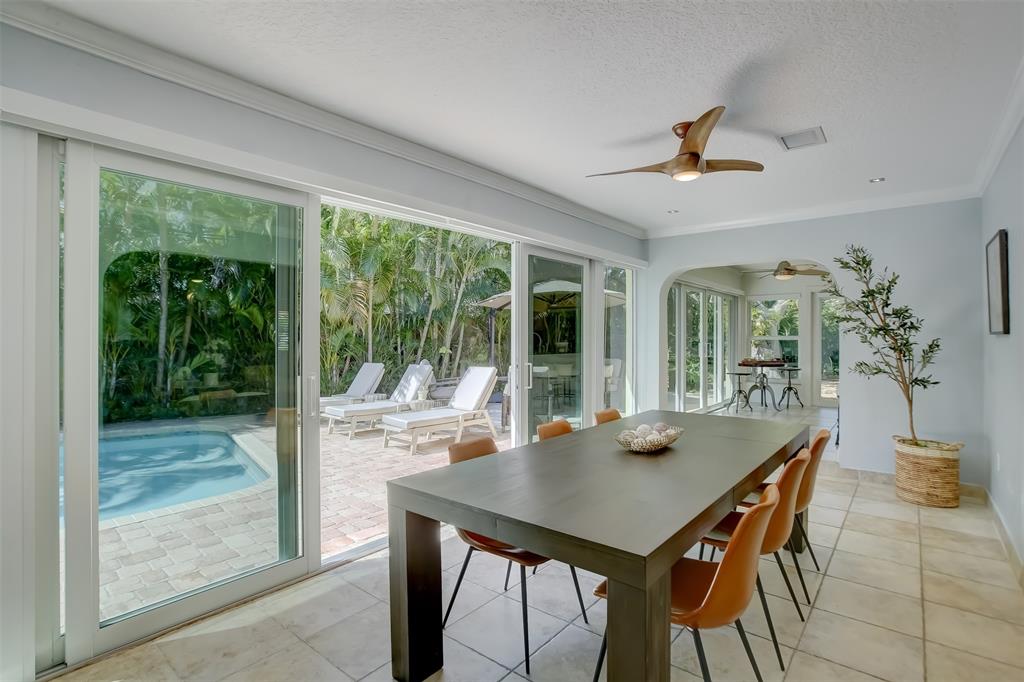 2600 North Riverside Drive Pompano Beach, FL 33062 - Photo 7 of 25 a view of a dining room with furniture window and outside view