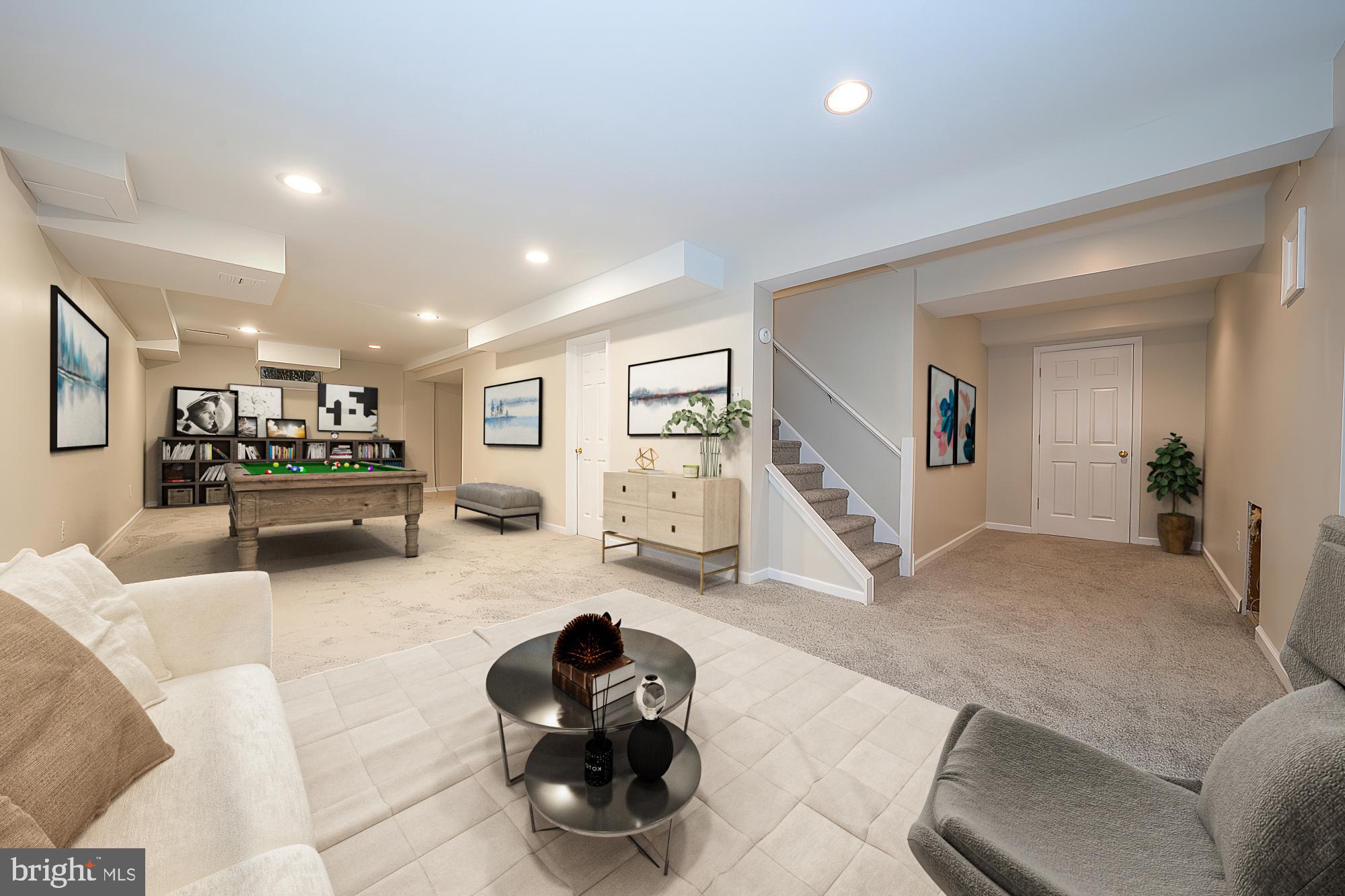 715 Ashbourne Road Cheltenham, PA 19012 - Photo 35 of 39 Virtually Staged Lower Level