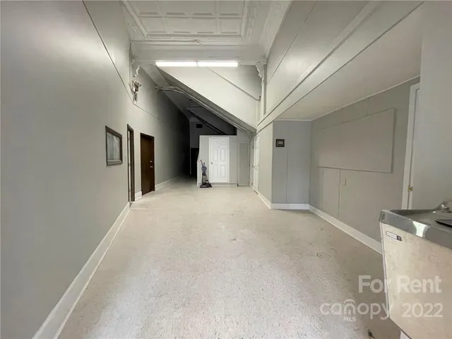 a view of empty room