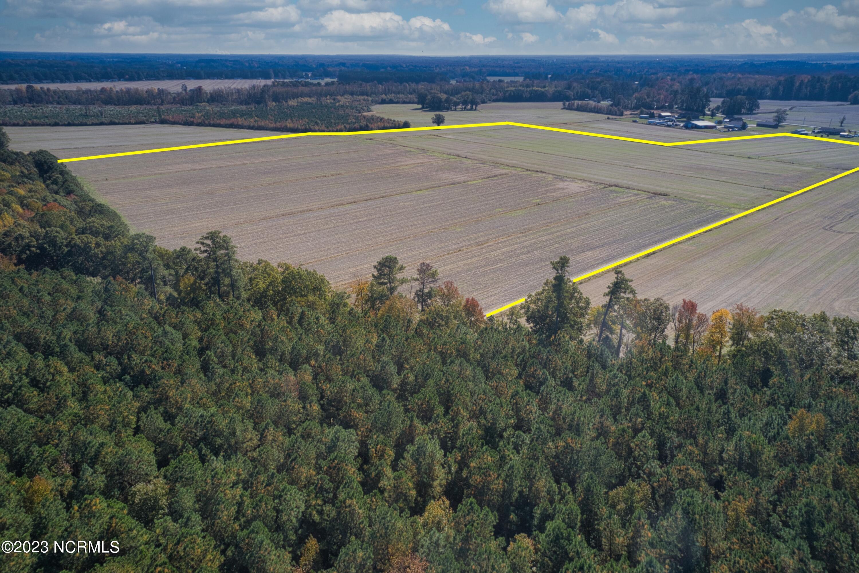 Lot # Okisko Road Elizabeth City, NC 27909 - Photo 8 of 9 Drone View showing tree line and train track