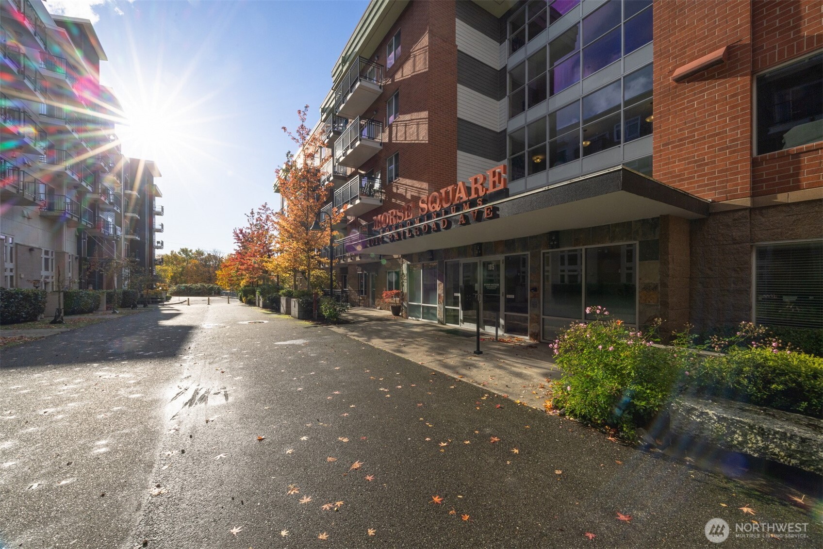1015 Railroad Avenue, Unit 418 Bellingham, WA 98225 - Photo 2 of 23 a front view of a building with sitting area