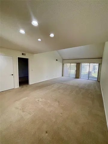 a view of empty room