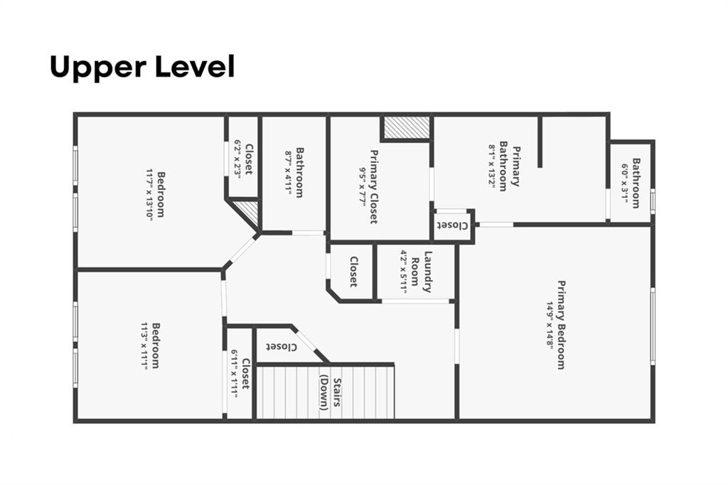 3302 Monarch Avenue Duluth, GA 30096 - Photo 70 of 83 a black and white photo of a floor plan